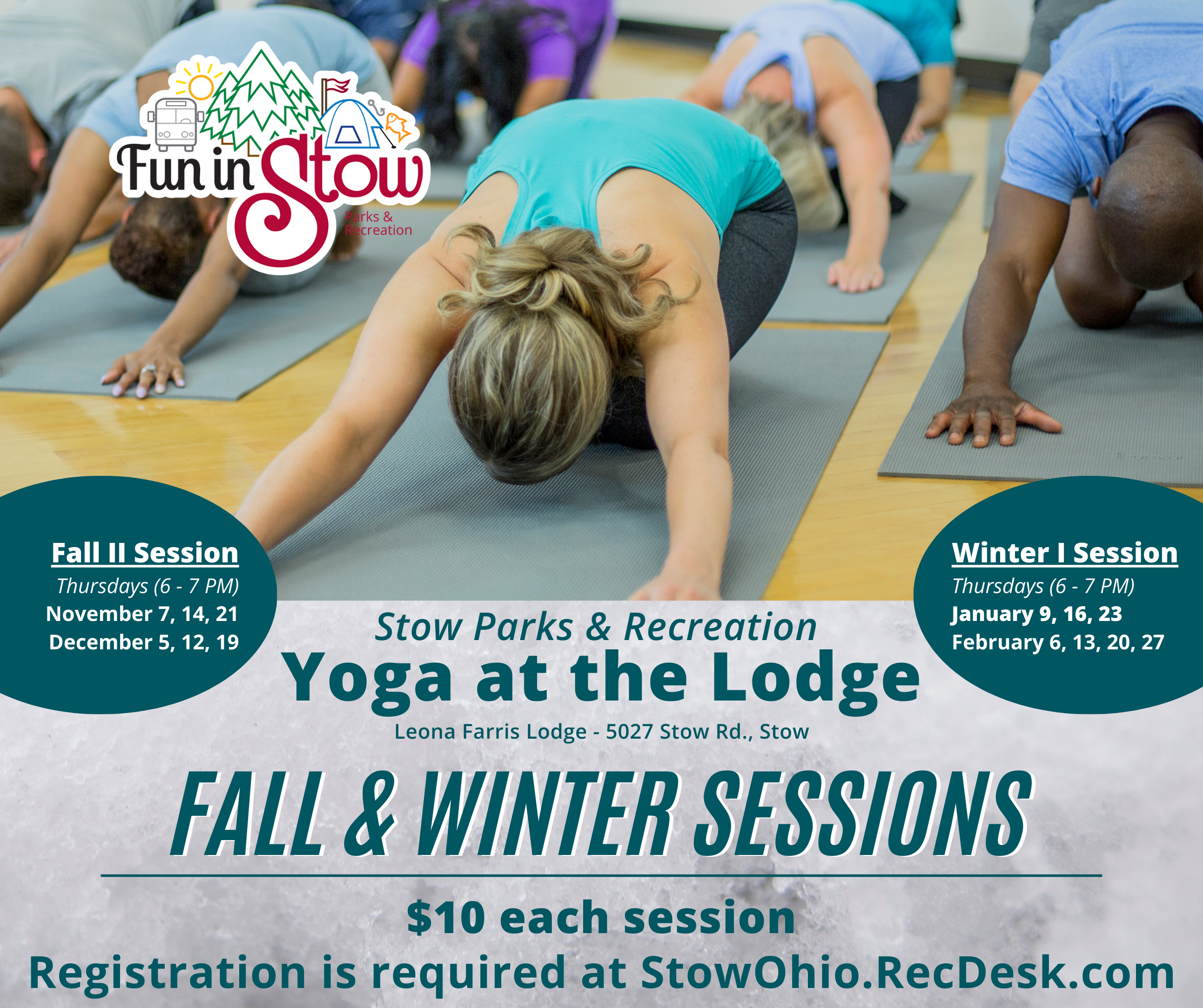 Yoga at the Lodge