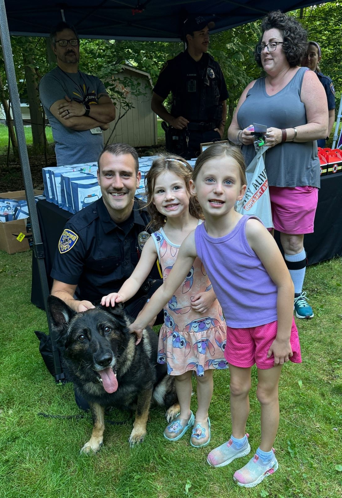 K9 with friends