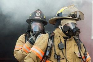 Firefighters and Smoke