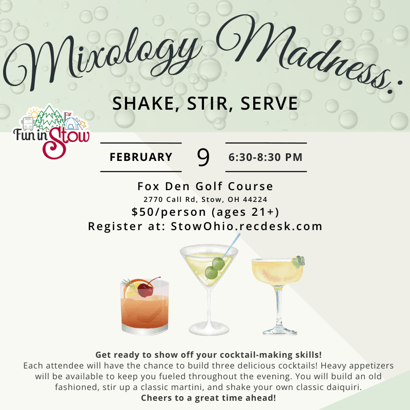 Mixology Madness Shake Stir Serve