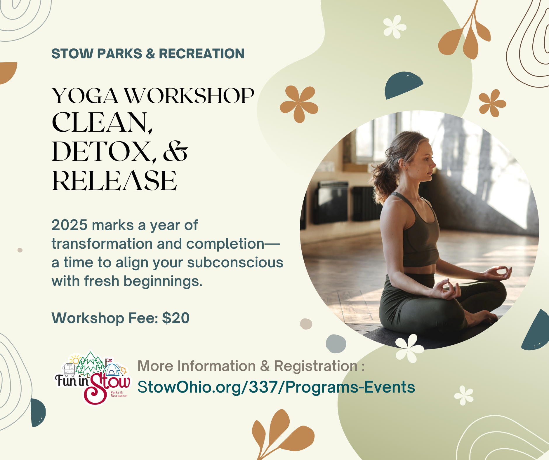 Yoga Workshop Clean Detox and Release