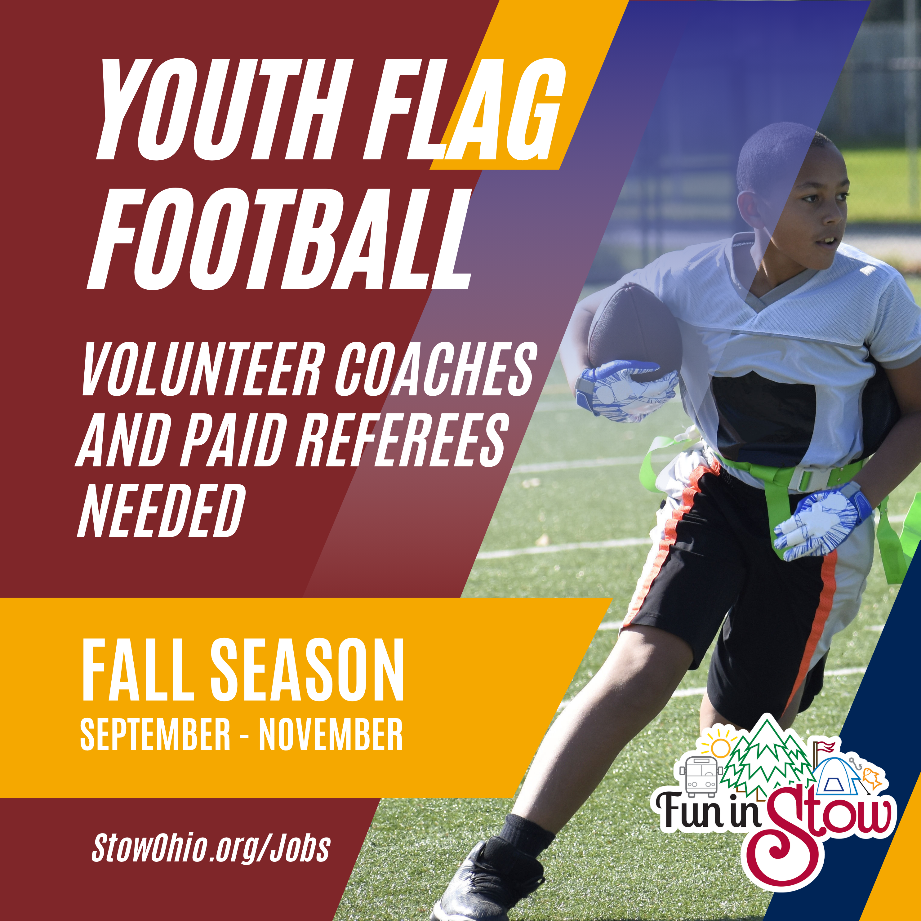 Flag Football  Job Openings