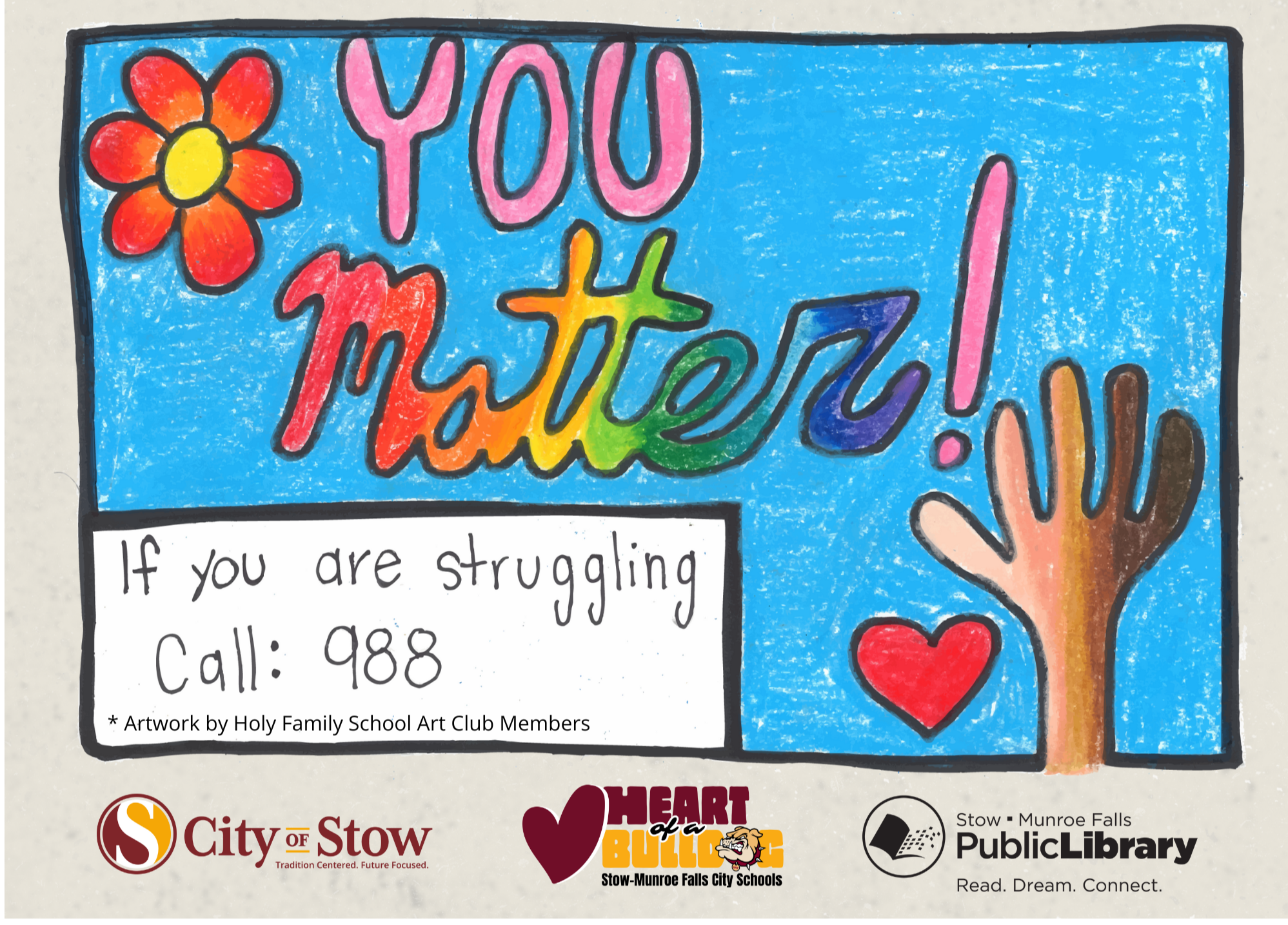 Mental Health Postcard 2025 Front