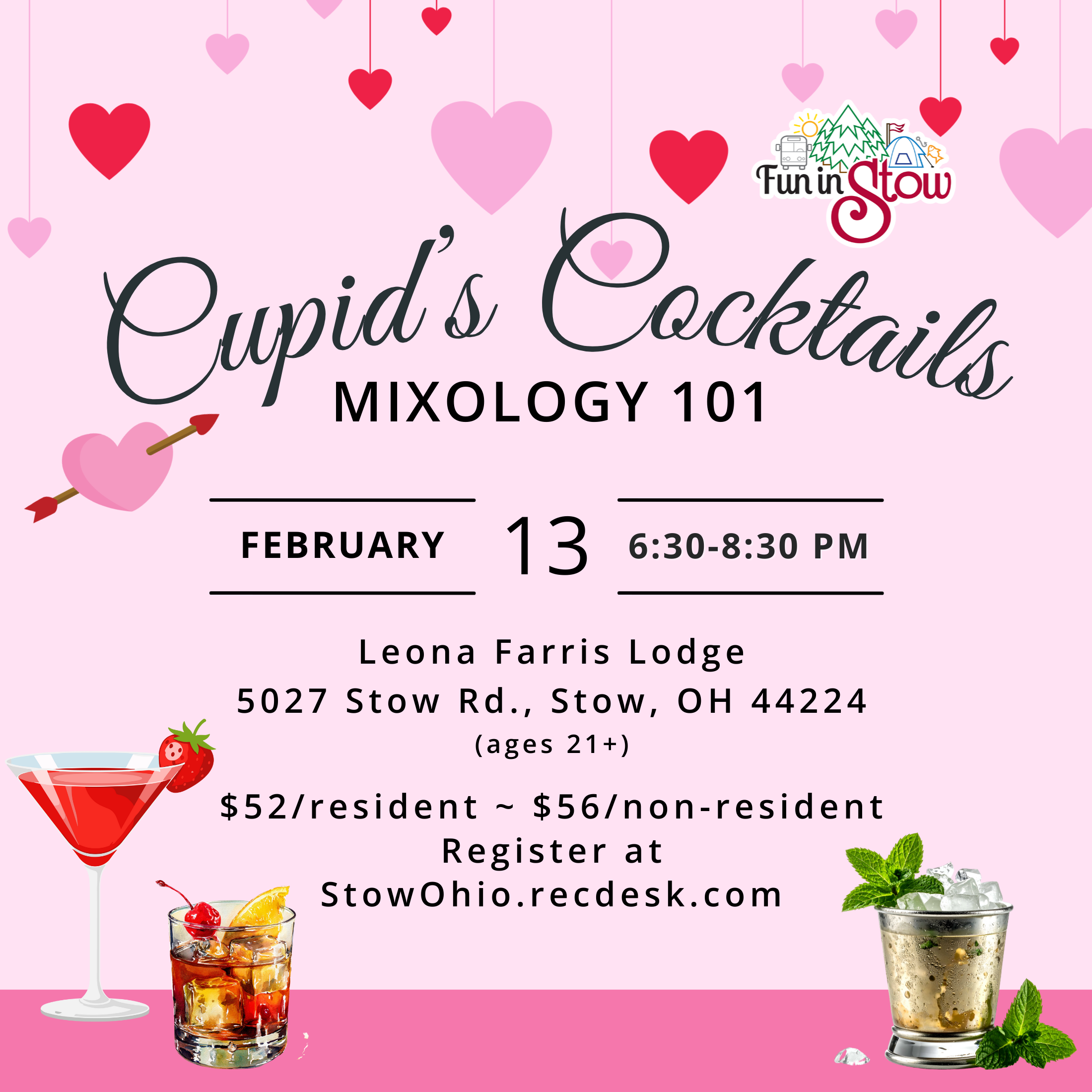 Cupids Cocktails - Mixology Image