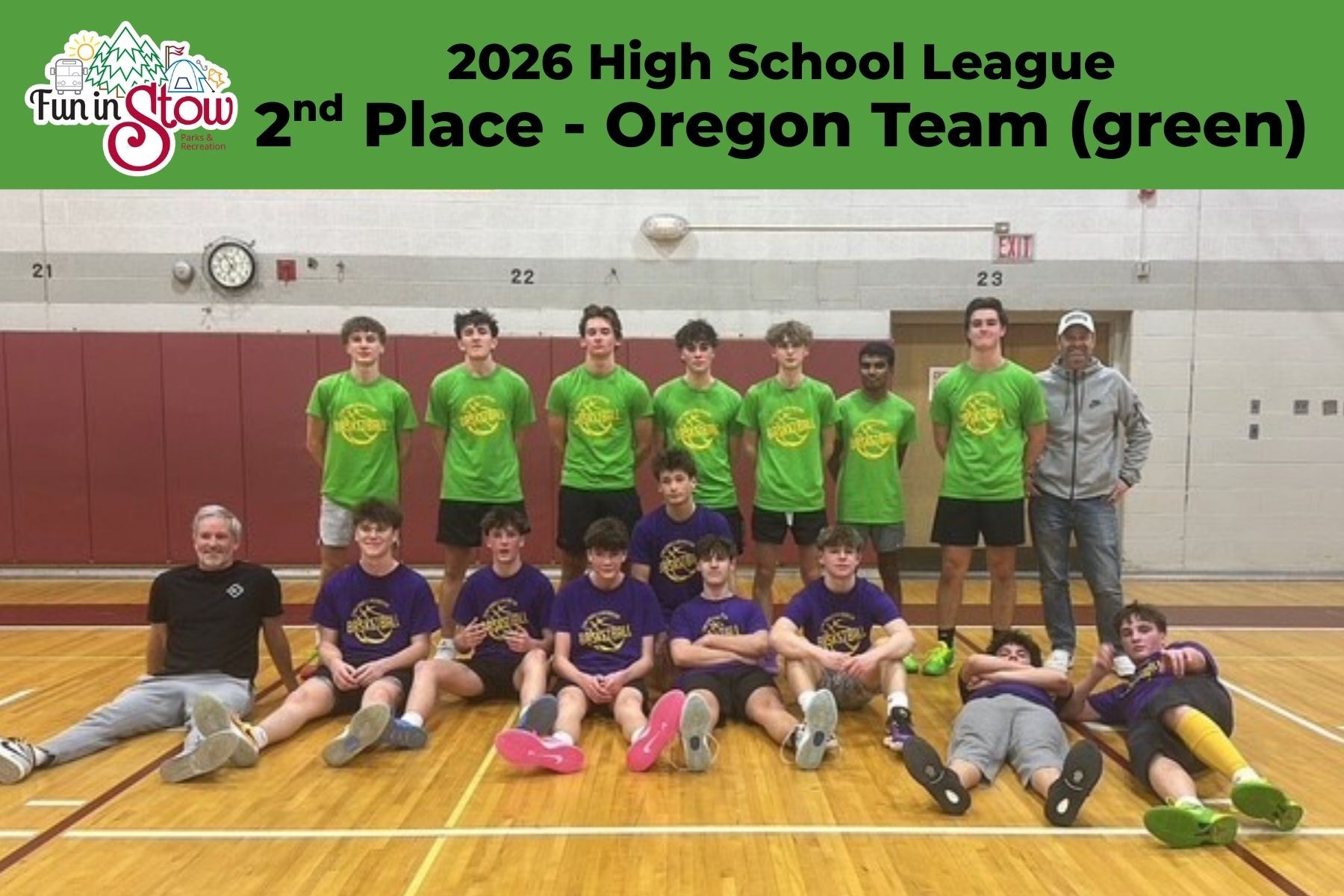 High School 2nd place Oregon