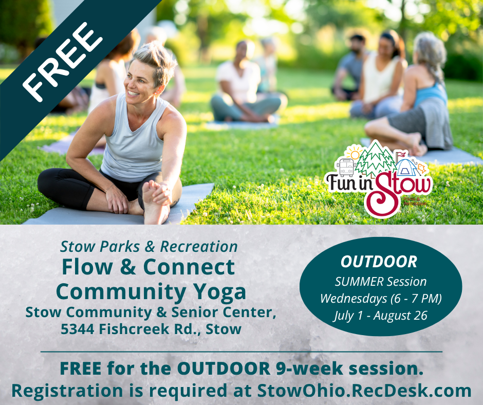 Summer OUTDOOR Yoga July - Aug