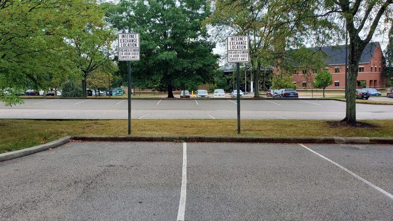 Internet Exchange Location Parking Spots