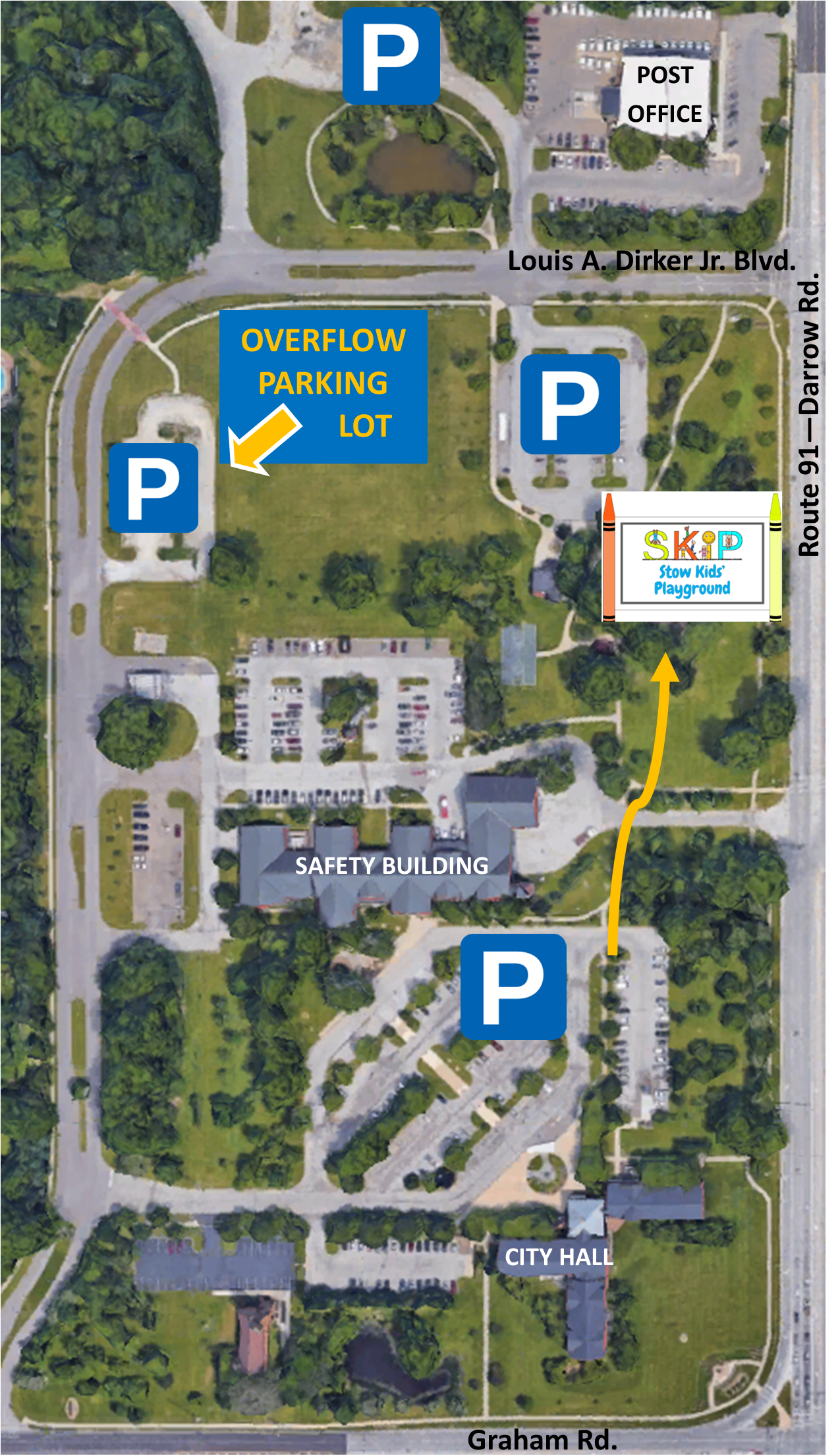 SKiP Parking Map