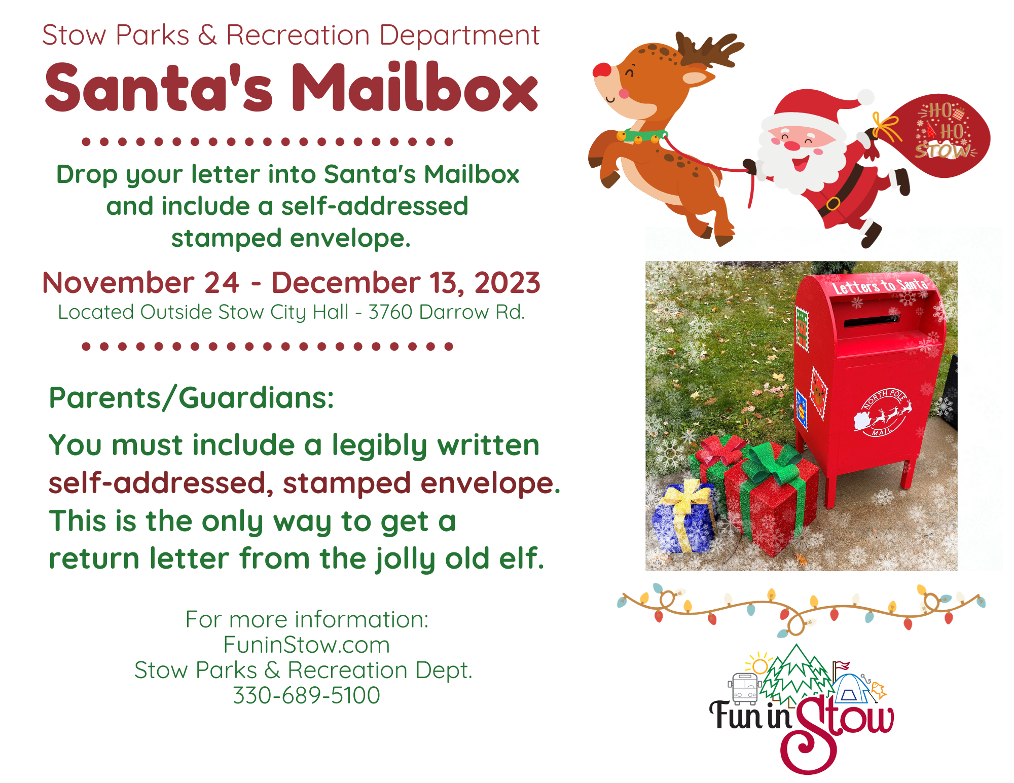 Santa Mailbox 2023